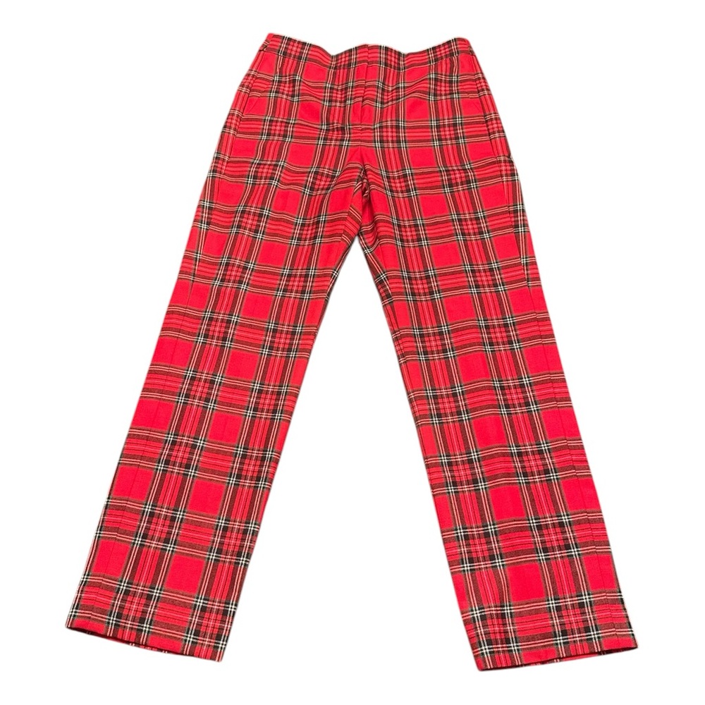 NWT J Crew Kate Plaid Pants 
Size 6